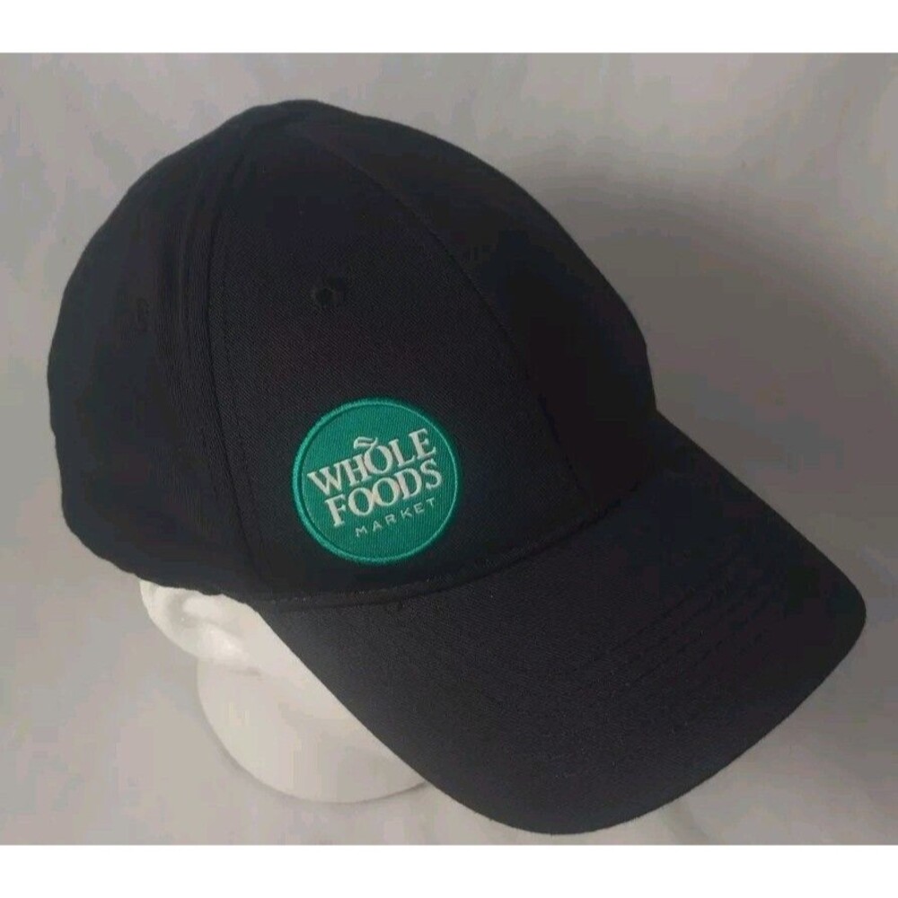 Whole Foods Market Employee Uniform Adjustable Strapback Hat/Cap-EXCELLENT!